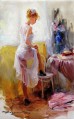 Jeune Femme a sa Toilette Impressionist